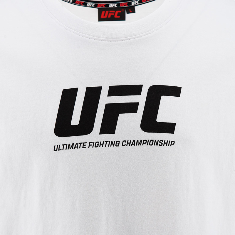 UFC OFFICIAL LOGO TSHIRT -WHITE